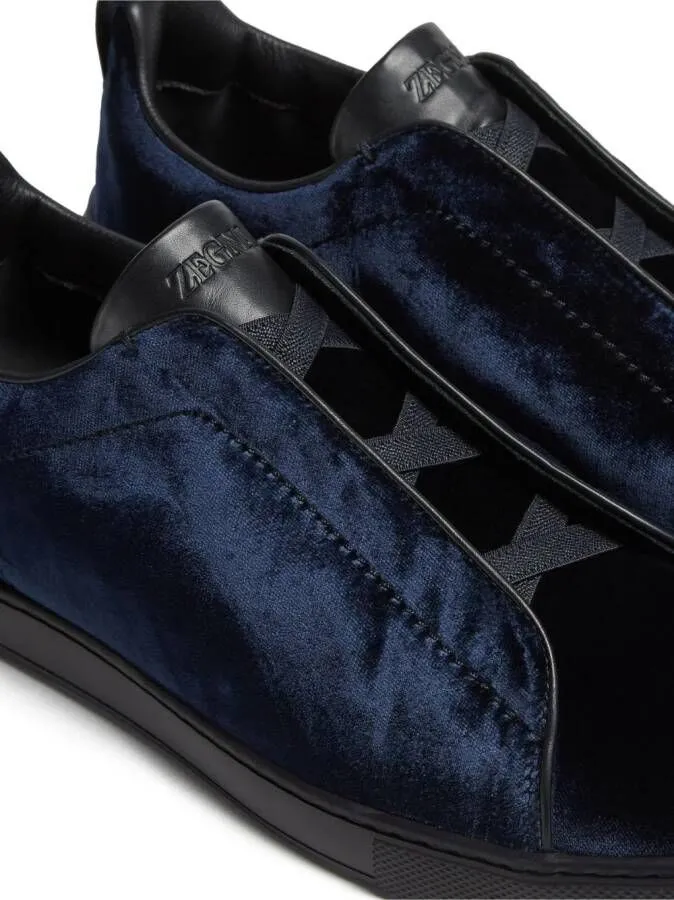 Zegna Triple Stitch sneakers Blue