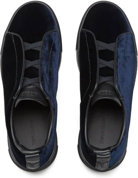 Zegna Triple Stitch sneakers Blue