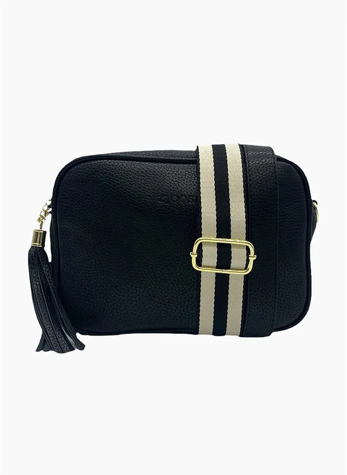 Zjoosh Ruby Sports Cross Body Bag - Black